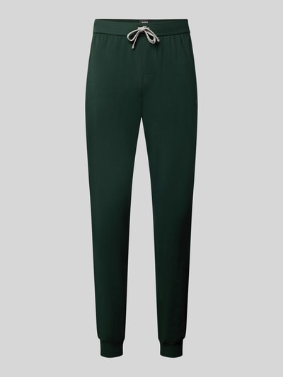 BOSS Regular Fit Sweathose aus Baumwoll-Mix Modell 'Mix&Match' Dunkelgruen 1