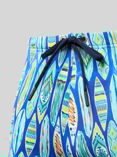 HOM Zwembroek met tunnelkoord, model 'Mabella' Turquoise - 2