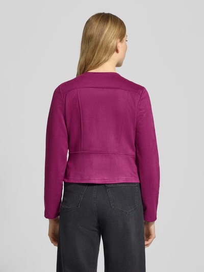 ZABAIONE Jacke mit Reißverschlusstaschen Modell 'Lu44ciaa' Bordeaux 5