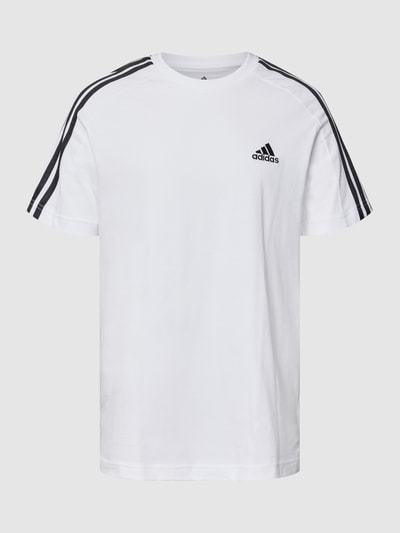 ADIDAS SPORTSWEAR T-shirt z wyhaftowanym logo Biały 2