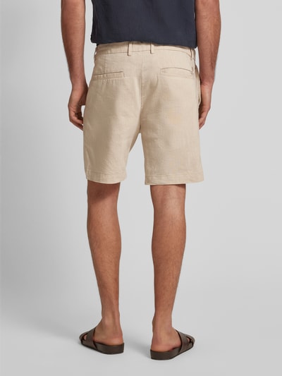 BOSS Regular Tapered Fit Shorts mit Tunnelzug Modell 'Kane' Mittelbraun 5