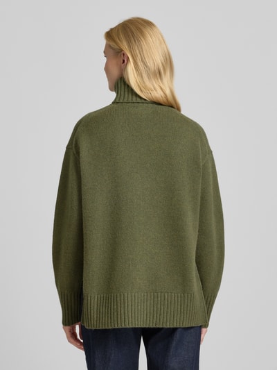 Polo Ralph Lauren Sweter z dzianiny z golfem Zielony 5