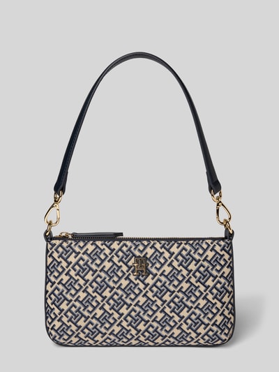Tommy Hilfiger Torba na ramię z żakardowym wzorem Niebieski 2