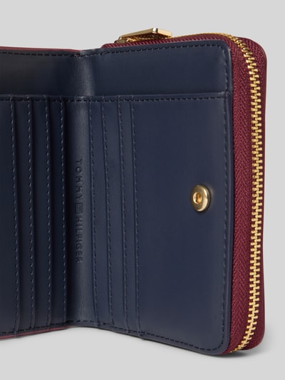 Tommy Hilfiger Portemonnee met logo-applicatie Bordeaux - 3
