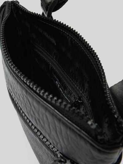 ARMANI EXCHANGE Umhängetasche in Leder-Optik Modell 'BORSA' Black 5