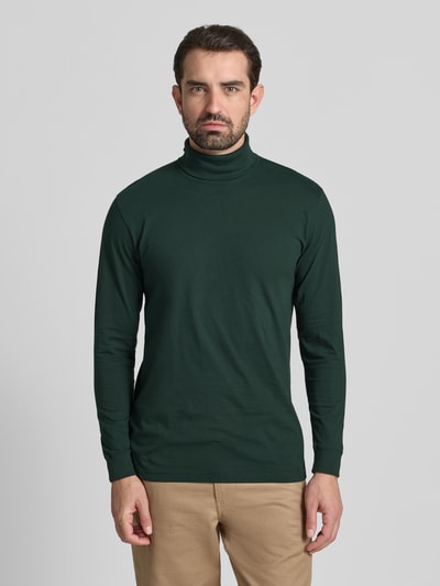 RAGMAN Shirt met lange mouwen en col Flessengroen - 4