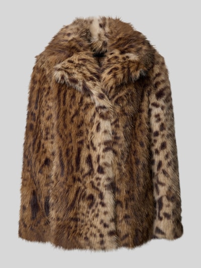 PETITE M. Jack met imitatiebont Middenbruin - 2