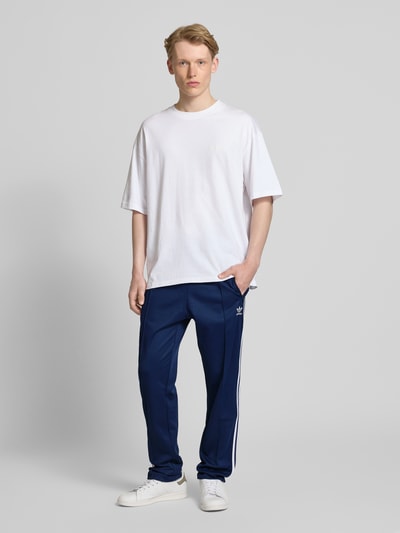 adidas Originals Trainingshose mit Label-Stitching und elastischem Bund Marine 1