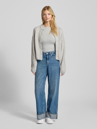 JJXX Jeansy z szeroką nogawką i 5 kieszeniami model ‘TOKYO’ Jeansowy niebieski 1