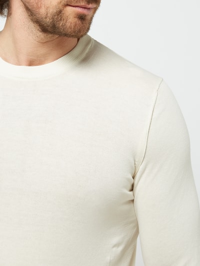 Baldessarini Pullover aus Baumwolle  Offwhite 3
