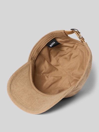 BOSS Basecap in Cord Optik Modell 'ARI' Beige Melange 2