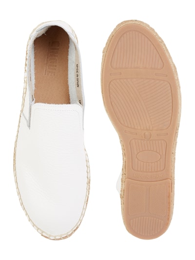 Cinque Espadryle skórzane model ‘Antonetta’ Biały 5