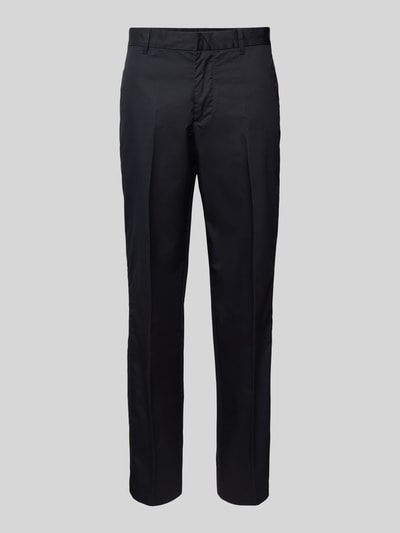 Emporio Armani Regular Fit Hose mit elastischem Bund Marine 2