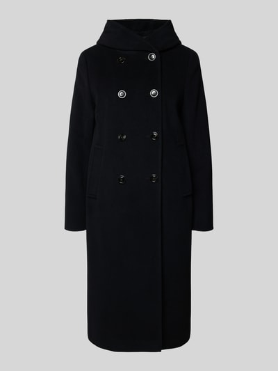 Gil Bret Wollmantel mit Kaschmir-Anteil Black 2