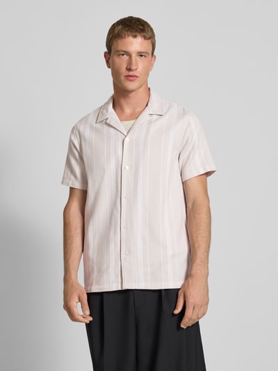 Tommy Jeans Regular fit vrijetijdsoverhemd met all-over motief Beige - 4