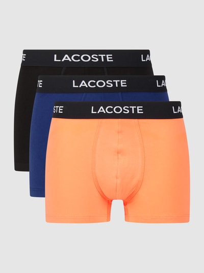 Lacoste Trunks mit Stretch-Anteil im 3er-Pack Orange 1