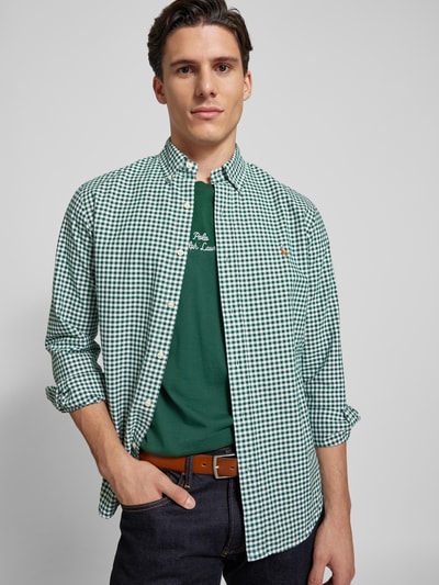 Polo Ralph Lauren Koszula casualowa z kołnierzykiem typu button down Jasnozielony 3