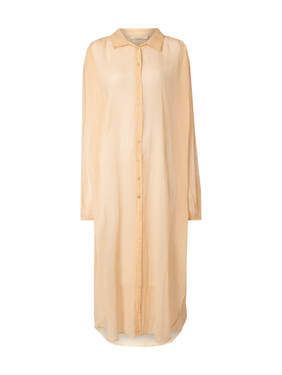 Mes Demoiselles Blusenkleid mit Ballonärmeln  Apricot 1