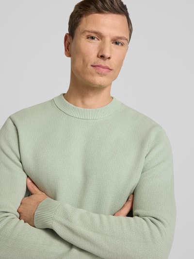 SELECTED HOMME Regular Fit Pullover aus reiner Bio-Baumwolle Modell 'DANE' Lind 3