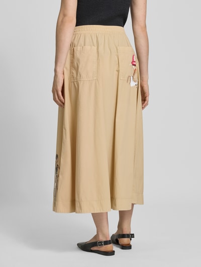 Cambio Midirok met elastische band, model 'HONEY' Camel - 5