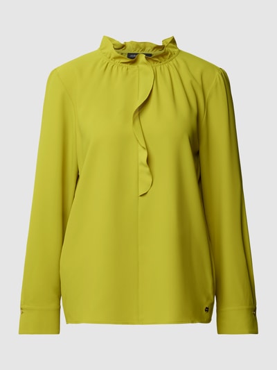 Marc Cain Blouse met volants Appeltjesgroen - 2