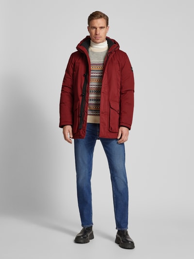 Tom Tailor Parka met afneembare capuchon Bordeaux - 1