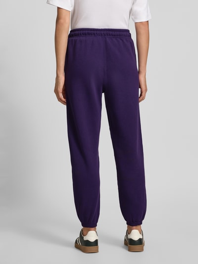 Polo Ralph Lauren Spodnie dresowe z elastycznym ściągaczem Jasnośliwkowy 5