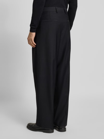 HUGO Regular Fit Anzughose aus Woll-Mix Modell 'FEDIX251' Black 5