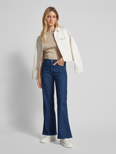 Brax Flared Jeans im 5-Pocket-Design Modell 'Style.Maine' Dunkelblau 1