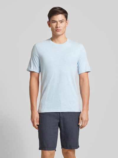 Jack & Jones Premium T-shirt met labeldetail, model 'BLATROPIC' Lichtblauw - 4