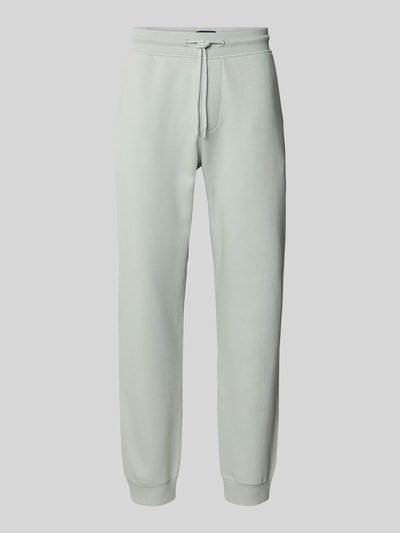 MCNEAL Regular Fit Sweatpants mit elastischen Beinabschlüssen Hellgruen 2