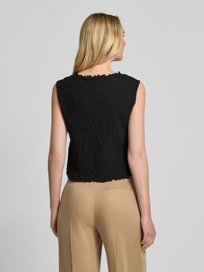 Jake*s Collection Top in kreuklook Zwart - 5