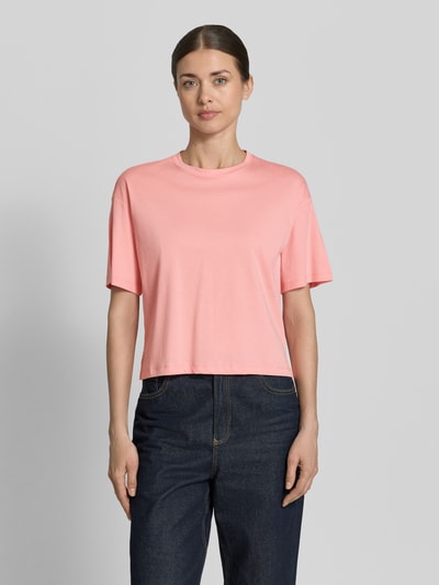 MSCH Copenhagen T-shirt met ronde hals model 'Moa Melea' Zalm - 4