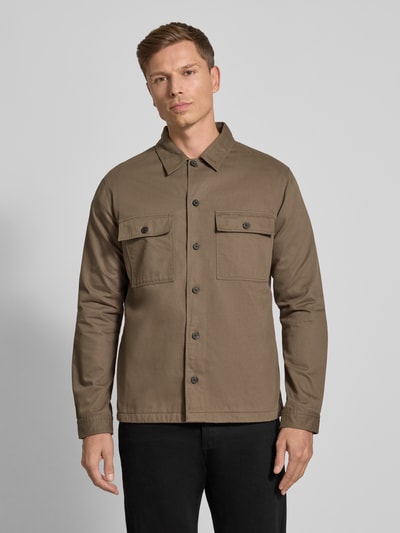 HUGO Oversized overhemd van puur katoen, model 'EPOLDO' Middengrijs - 4