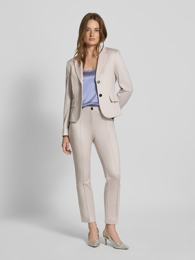 Marc Cain Seidentop mit Spitzenbesatz Lavender 1