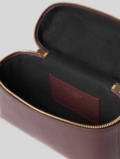 Victoria Beckham Henkeltasche aus echtem Leder mit Innenfach Mittelbraun 4