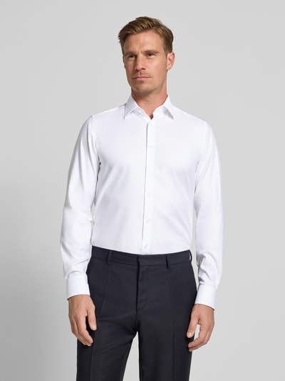 OLYMP Level Five Slim fit zakelijk overhemd van premium kwaliteit Wit - 4
