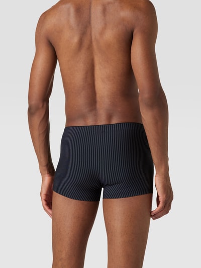 Schiesser Boxershort met streepmotief Zwart - 4