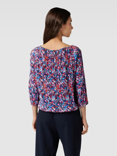 Christian Berg Woman Shirt met lange mouwen met all-over motief Donkerblauw - 5