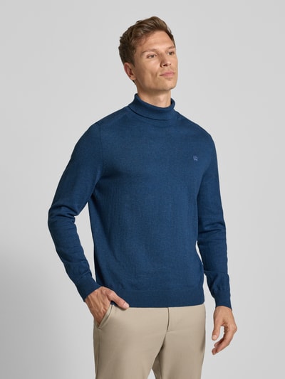 Lerros Coltrui met labelstitching Koningsblauw - 4