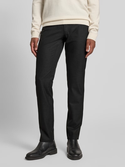 Brax Straight Fit Stoffhose mit 5-Pocket-Design Anthrazit 4