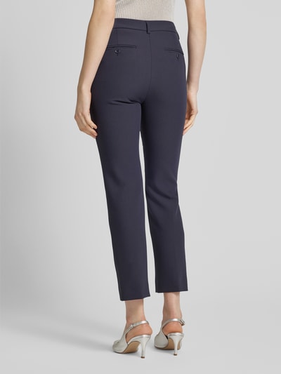 Weekend Max Mara Stoffen broek met Franse steekzakken, model 'RANA' Marineblauw - 5