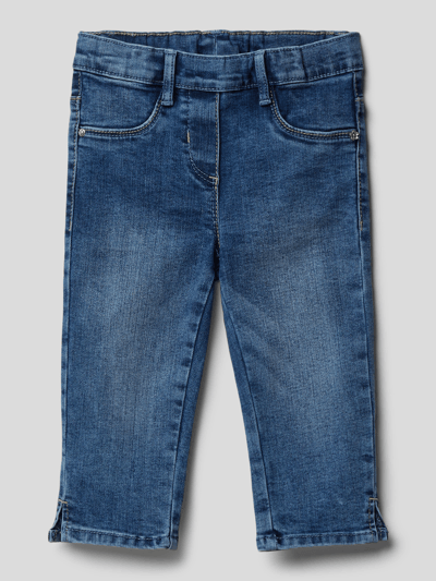 s.Oliver RED LABEL Slim Fit Jeansshorts im 5-Pocket-Design Blau 1