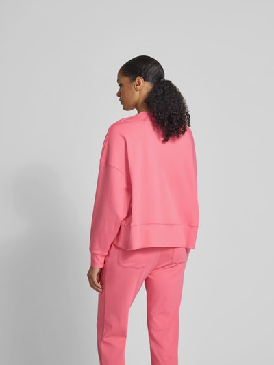 Juvia Oversized Sweatshirt aus Baumwolle Pink 5