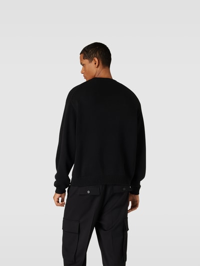 Kenzo Pullover in Strick-Optik Black 5