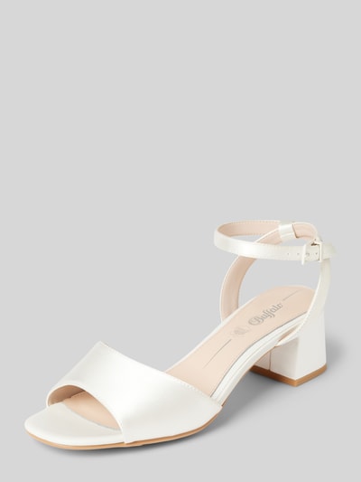 Buffalo Sandalette mit Dornschließe Modell 'BEATE' Offwhite 1