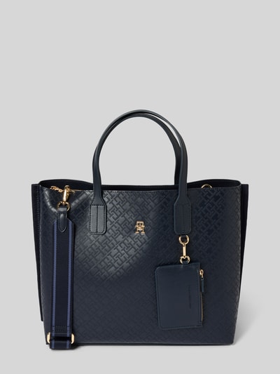 Tommy Hilfiger Schoudertas met groot label in reliëf Donkerblauw - 2
