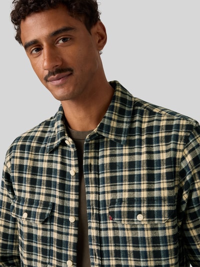 Levi's® Freizeithemd mit Brusttaschen Dunkelgrau 3