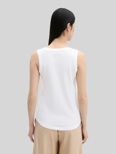 Marc O'Polo Regular Fit Top aus reiner Baumwolle Weiss 5