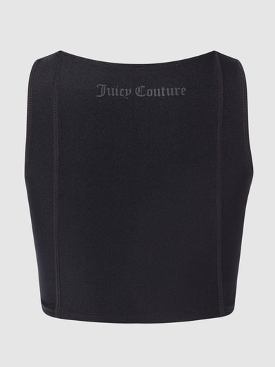 Juicy Couture Sport Bustier mit Reißverschluss Modell 'Nicole' Black 4